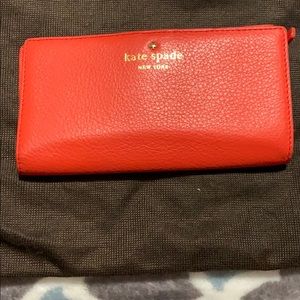 Kate spade leather wallet - Orange